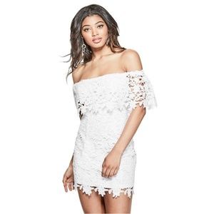 Guess Dresses - Guess Lace Dress - Pale Blue Guess Dresses - Guess Lace Dress - Pale Blue